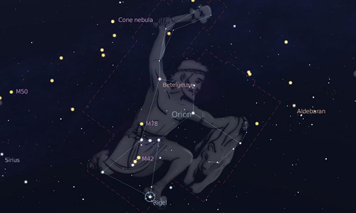 constellation d'orion