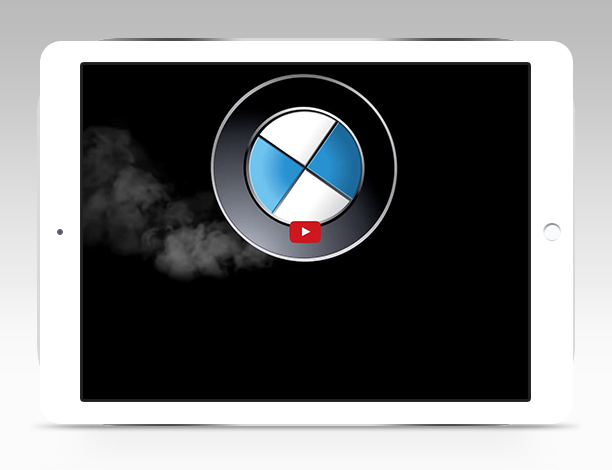 Animation du logo de BMW